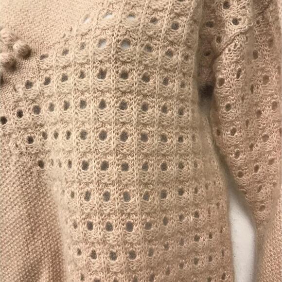 Intropia Knitted Stitches Sweater M - Picture 4 of 7